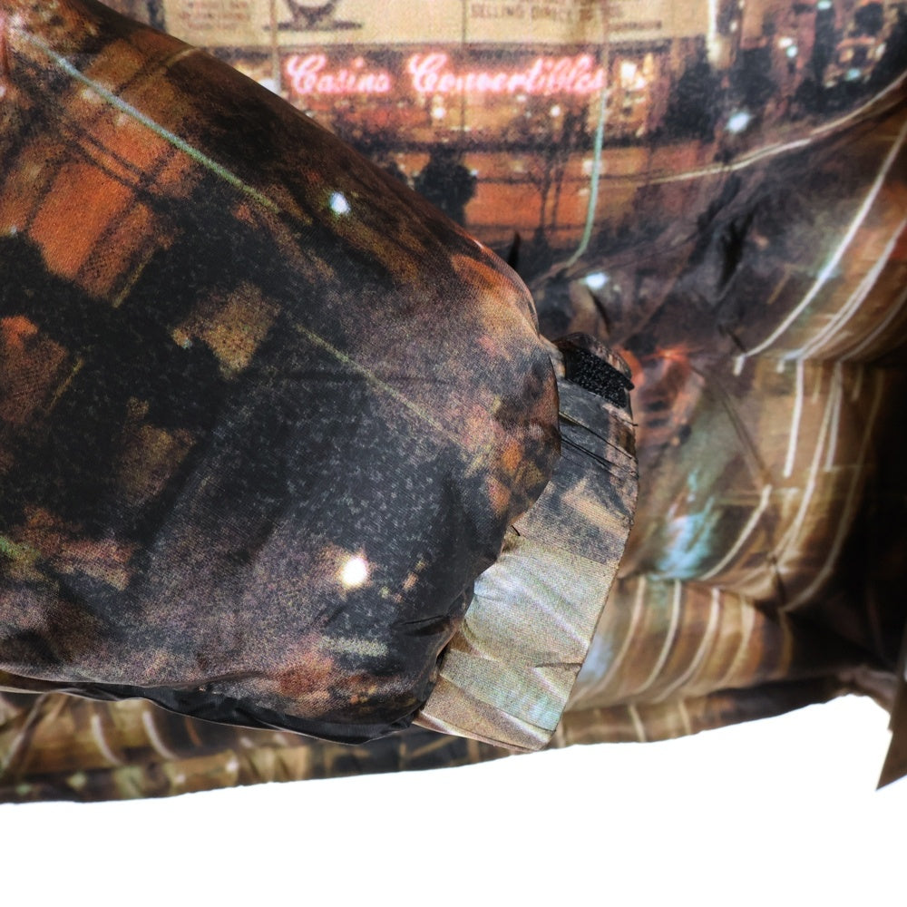 SUPREME(シュプリーム) 22AW ×THE NORTH FACE 800-Fill ND52205I ノースフェイス タイムズスクエア ハーフジップフードプルオーバーダウン ジャケット