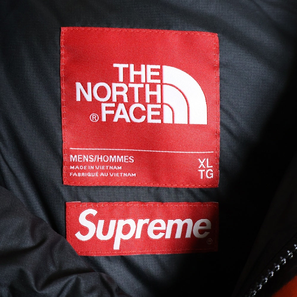 SUPREME(シュプリーム) 22AW ×THE NORTH FACE 800-Fill ND52205I ノースフェイス タイムズスクエア ハーフジップフードプルオーバーダウン ジャケット