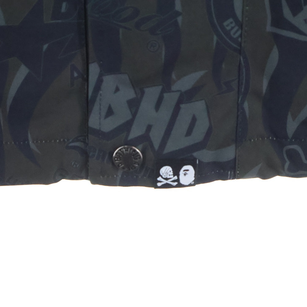 A BATHING APE(アベイシングエイプ) 22AW ×NEIGHBORHOOD BAPE NBHD SNOWBOARD JACKET 001LJJ231901C ネイバーフッド スノーボードジャケット ブラック
