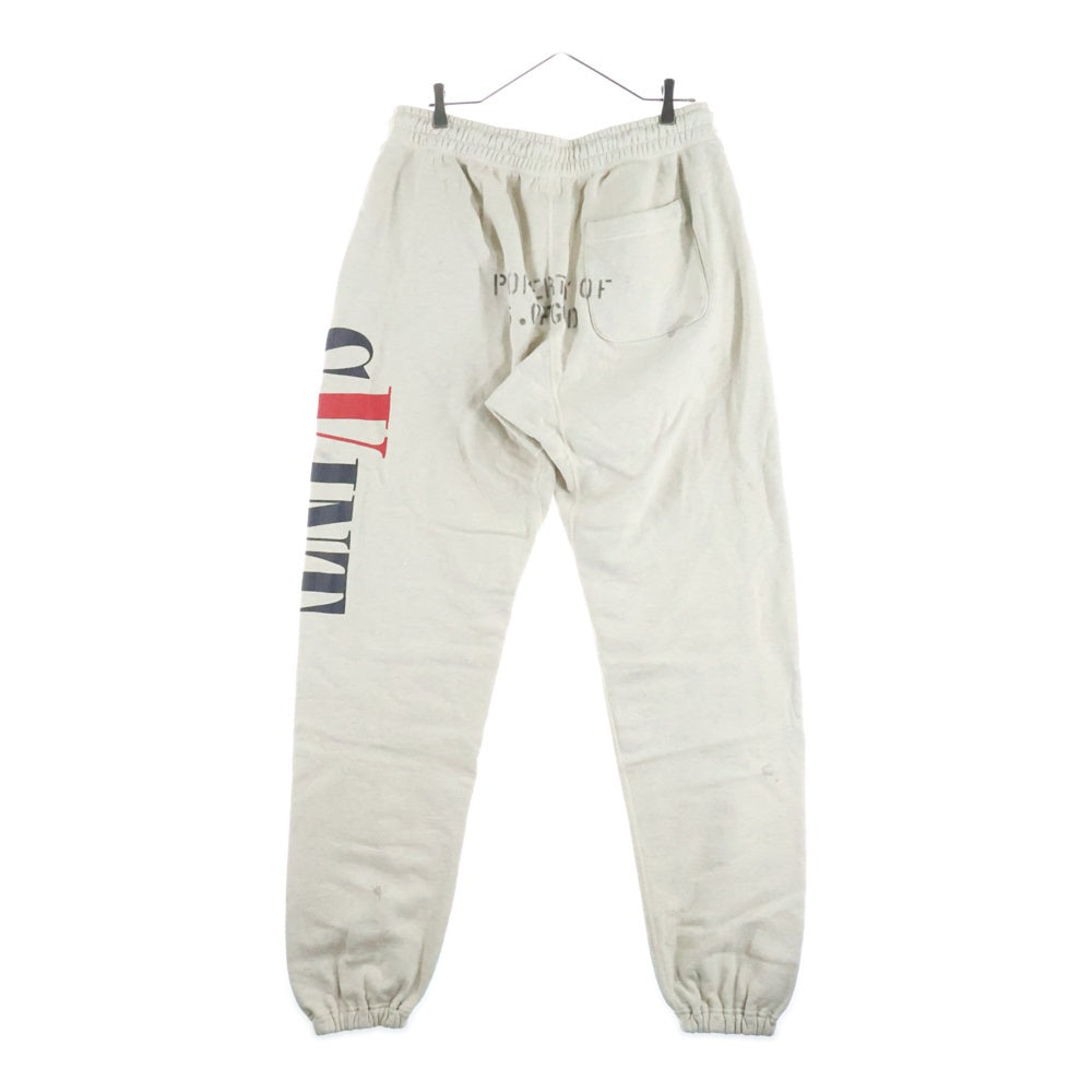 SAINT MICHAEL(セントマイケル) 22SS VLONE SWEAT LONG PANTSSM-S22-0000-084 ヴィーロン スウェットパンツ グレー