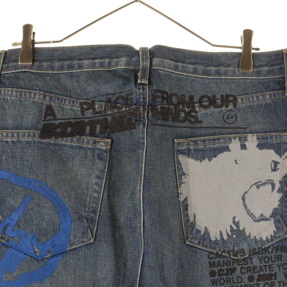 Cactus Jack(カクタスジャック) ×FRAGMENT DESIGN DENIM PANT フラグメントデザイン デニムパンツ インディゴ