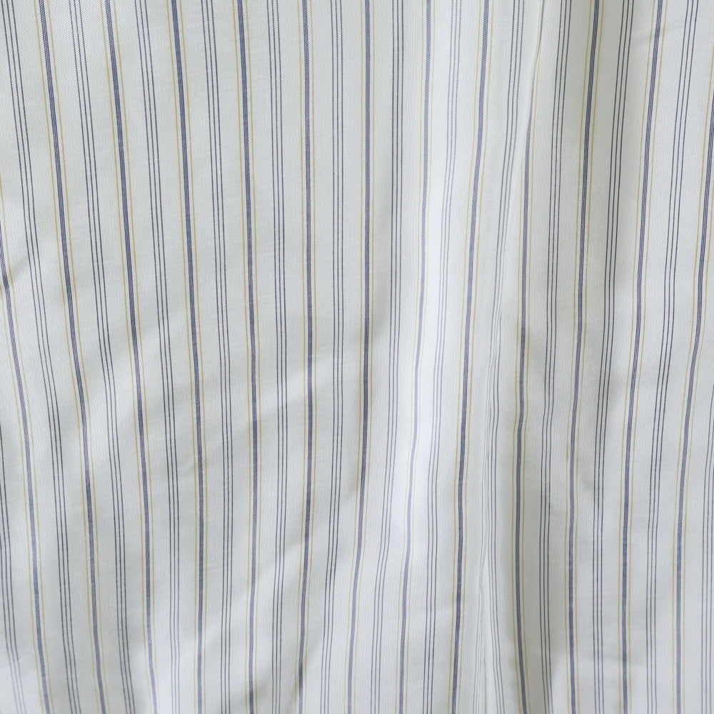 Maison Martin Margiela(メゾンマルタンマルジェラ) 19AW OVERSIZED PADDED SHIRT S50DL0396 オーバーサイズ 中綿ストライプシャツジャケット ホワイト