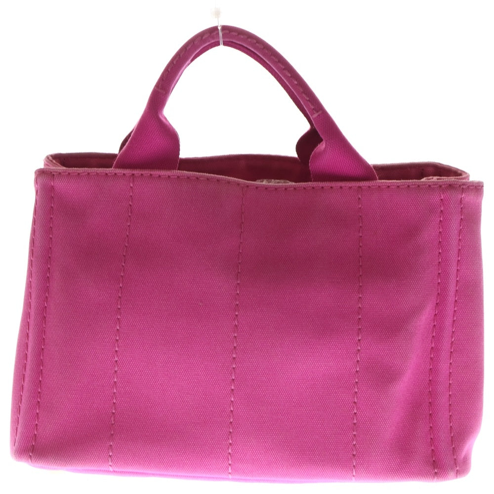 PRADA(プラダ) CANAPA 1BG439 カナパ キャンバス 2WAYトートバッグ ピンク レディース