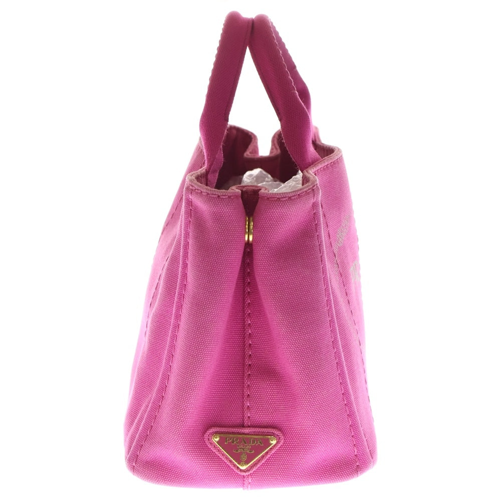 PRADA(プラダ) CANAPA 1BG439 カナパ キャンバス 2WAYトートバッグ ピンク レディース