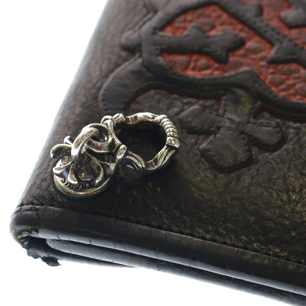 Travis Walker(トラヴィスワーカー) クロスモチーフボタン レザー