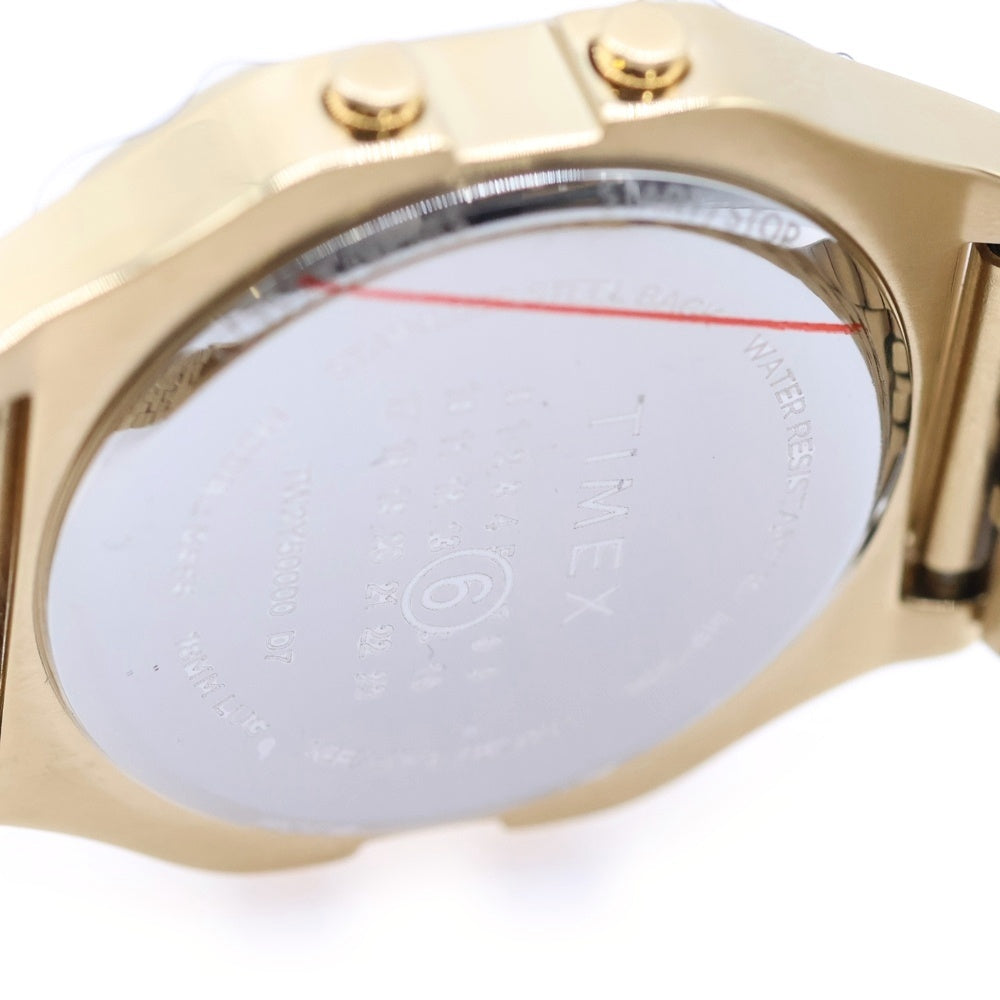 MM6 Maison Margiela(エムエムシックスメゾンマルジェラ) ×TIMEX MM6 T80 Ring Watch Gold ×タイメックス ウォッチリング ゴールド