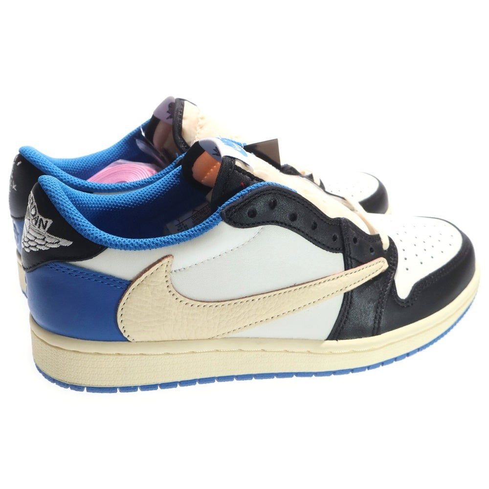 NIKE(ナイキ) ×TRAVIS SCOTT FRAGMENT DESIGN AIR JORDAN 1 LOW OG SP DM7866-140 トラヴィススコット フラグメント エアジョーダン1 ローカットスニーカー US7/25.0cm レディース