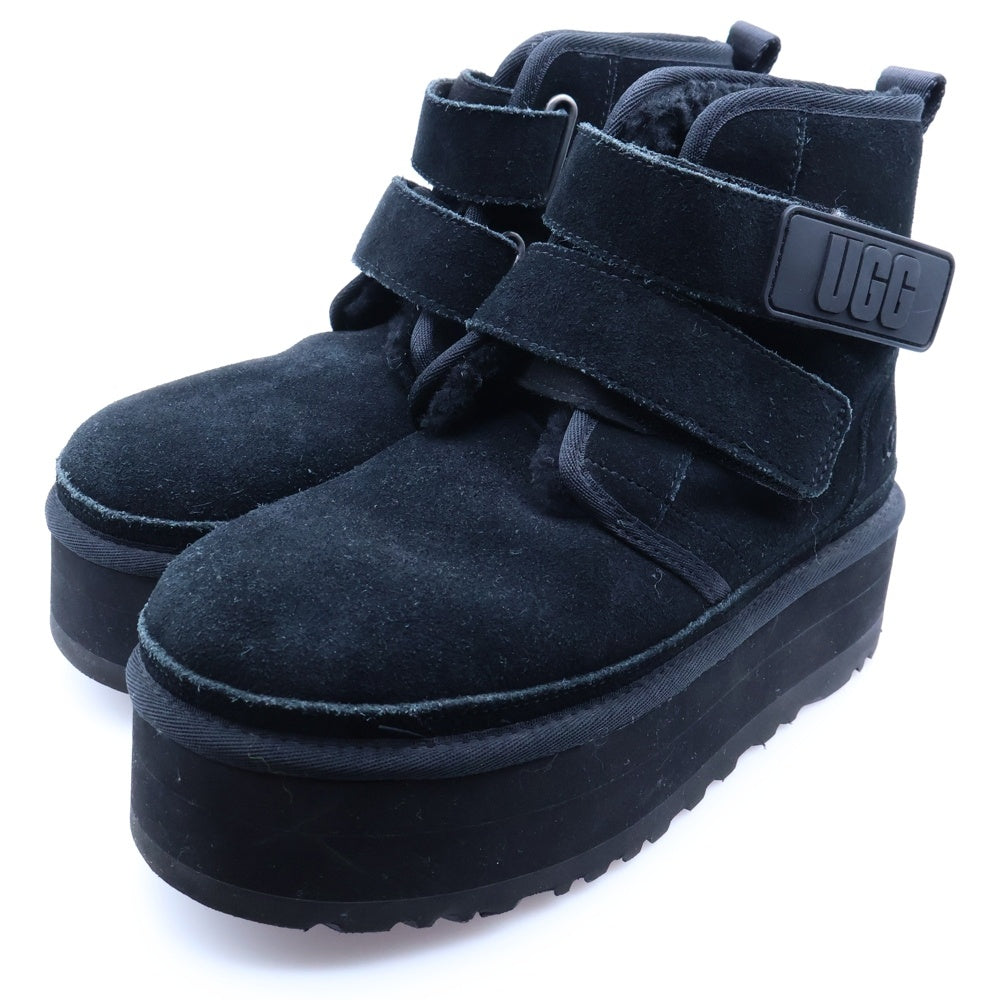 UGG(アグ) Neumel Platform ニューメル プラットフォーム ブーツ ブラック レディース