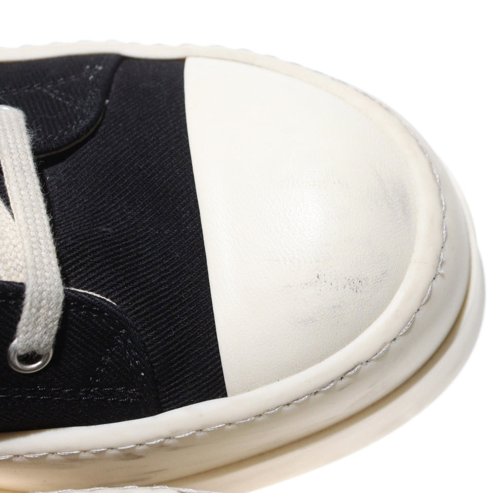 DRKSHDW(ダークシャドウ) DOUBLE BUMPER SNEAKS DU01E3831 ダブルバンパー 刺繍ジップアップハイカットスニーカー ブラック