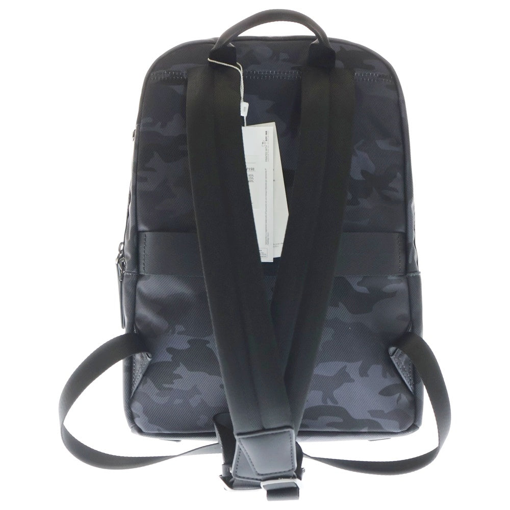 MAISON KITSUNE(メゾンキツネ) ×Samsonite Camo Backpack QT0099007 ×サムソナイト カモ柄 バックパック リュック ブラック