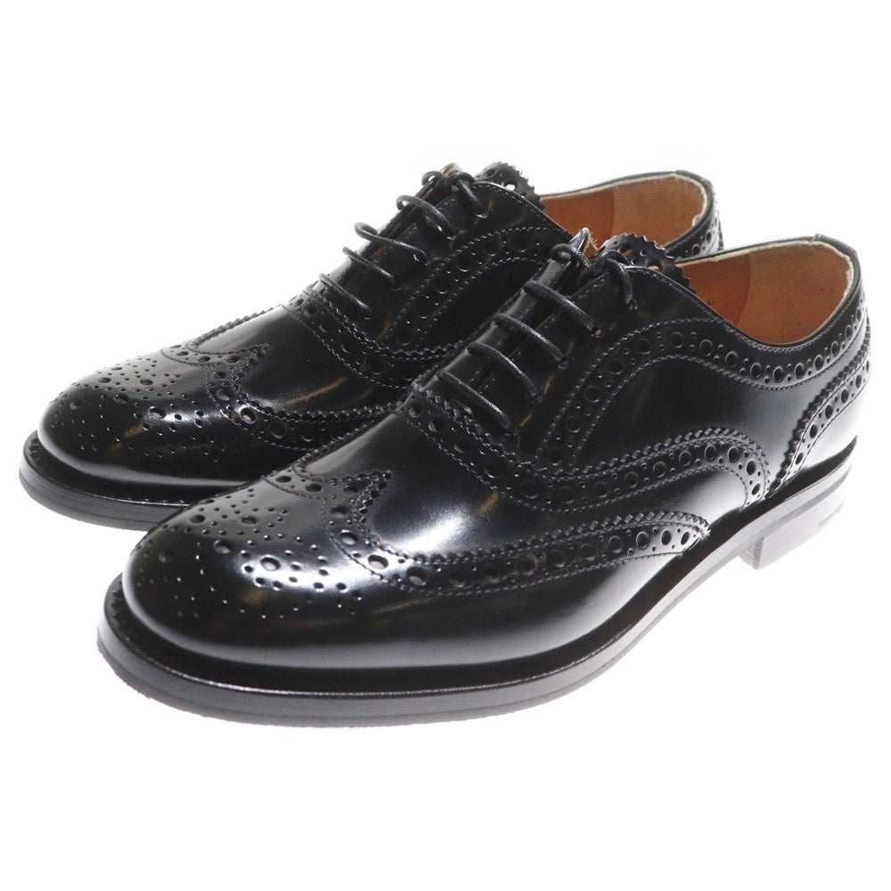 Church's(チャーチ) BURWOOD 8705/01 バーウッド ウィングチップ ドレスシューズ ブラック レディース