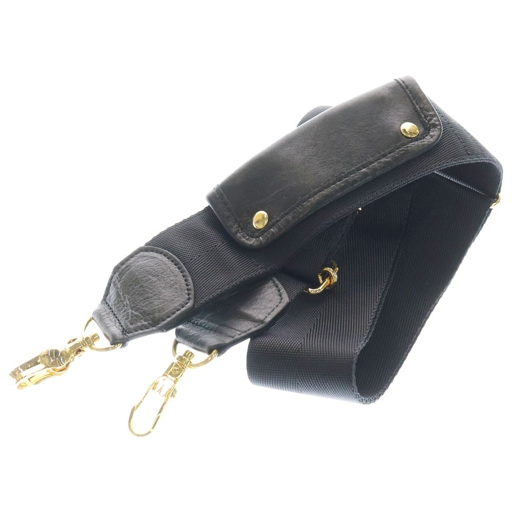 PORTER(ポーター) 2WAY HELMET BAG レザー ヘルメット ハンドバッグ ショルダーバッグ ブラック