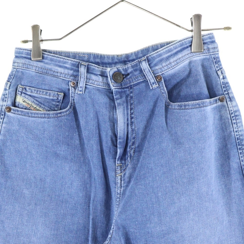 DIESEL(ディーゼル) リラックスフィト ワイド デニムパンツ レディース インディゴ 2024 P-MIRT-OUT