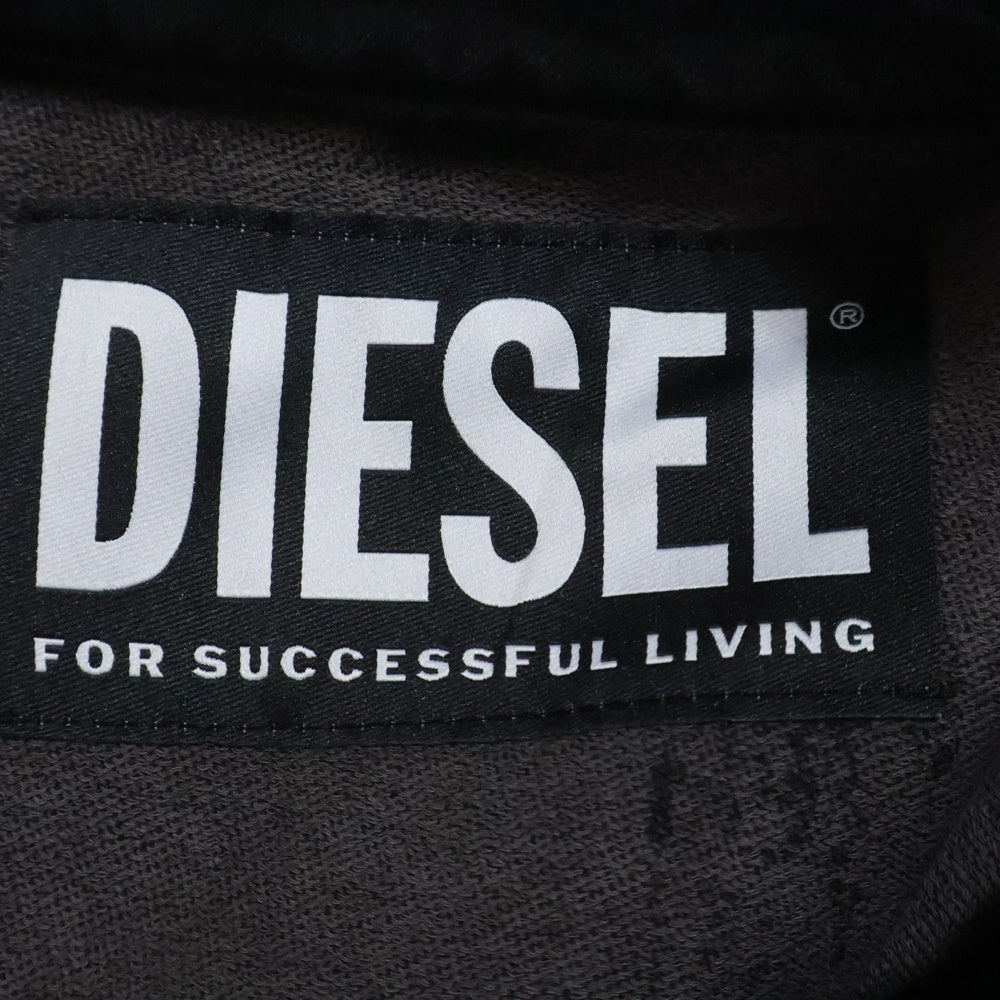 DIESEL(ディーゼル) レザーライダースジャケット レディース ブラック