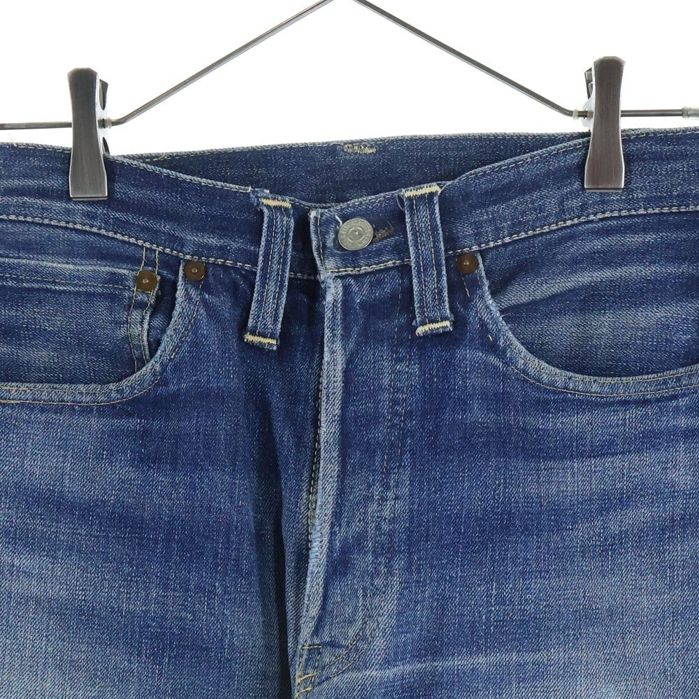 Levi's(リーバイス) 40s VINTAGE S501XX 大戦モデル後期型 グリーンポケット 革パッチ デニムパンツ インディゴ
