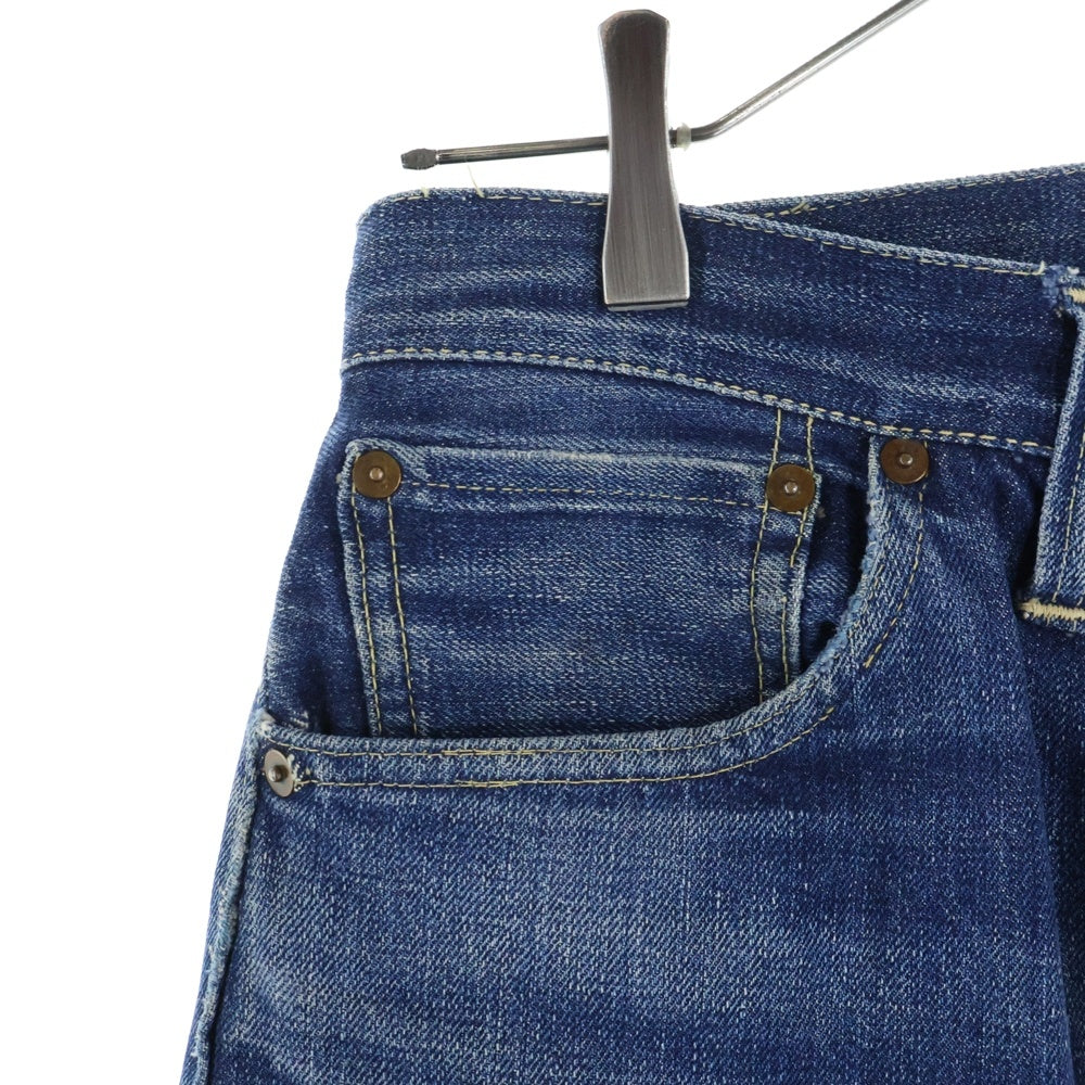 Levi's(リーバイス) 40s VINTAGE S501XX 大戦モデル後期型 グリーンポケット 革パッチ デニムパンツ インディゴ
