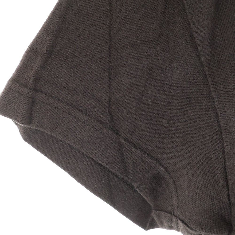 BURBERRY BLACK LABEL(バーバリー ブラックレーベル) ロゴプリント クルーネック 半袖Tシャツ ブラウン レディース BMV50-226-57