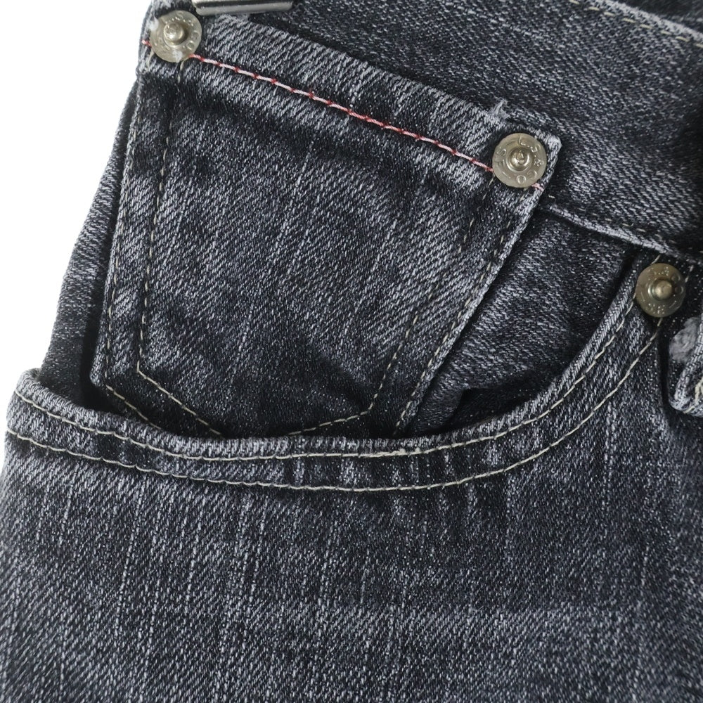 Levi's(リーバイス) ジップフライ デニムパンツ ブラック レディース RG646-29
