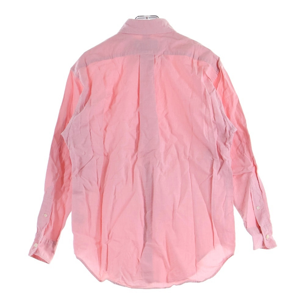 RALPH LAUREN(ラルフローレン) 刺繍 長袖ボタンダウンシャツ ピンク レディース