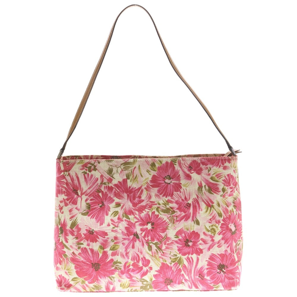 Kate Spade(ケイトスペード) 花柄 キャンバス ハンドバッグ ピンク レディース