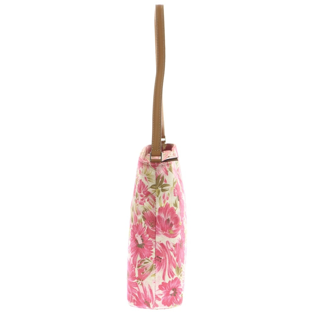 Kate Spade(ケイトスペード) 花柄 キャンバス ハンドバッグ ピンク レディース