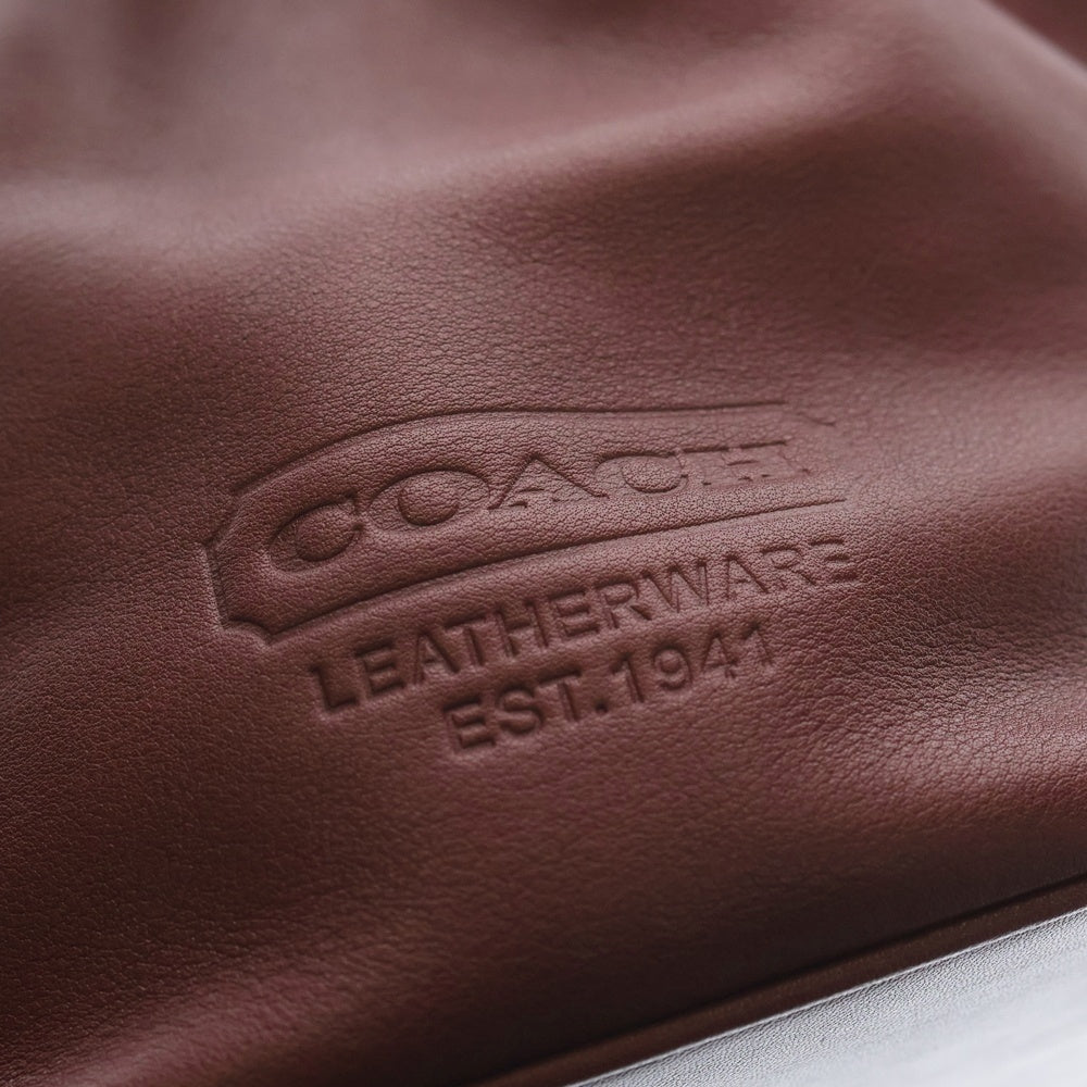 COACH(コーチ) ロゴ 巾着 ミニショルダーバッグ ブラウン F30-7554 レディース