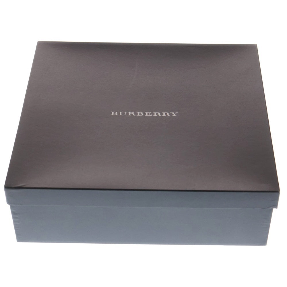 BURBERRY(バーバリー) ロゴ型押し レザー ショルダーバッグ ベージュ