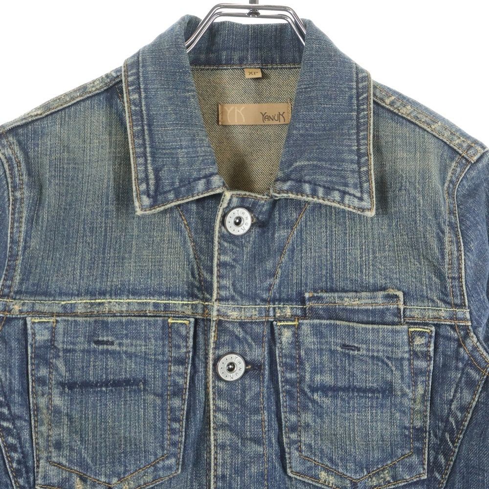YANUK(ヤヌーク) デニムジャケット インディゴ レディース 120520N