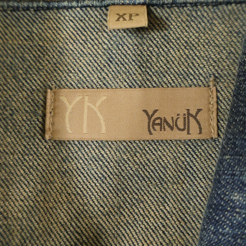YANUK(ヤヌーク) デニムジャケット インディゴ レディース 120520N