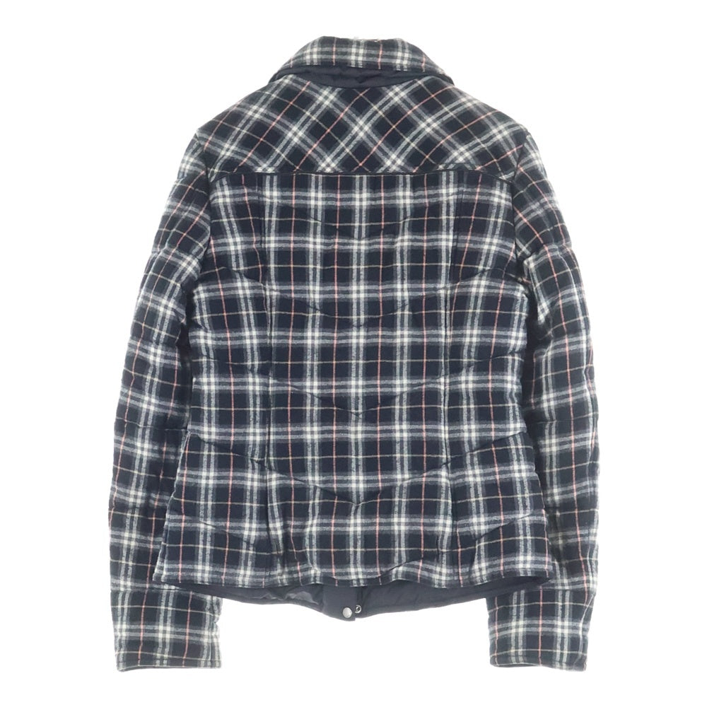 BURBERRY BLUE LABEL(バーバリーブルーレーベル) チェック ダウンジャケット マルチ FCF24-526-09