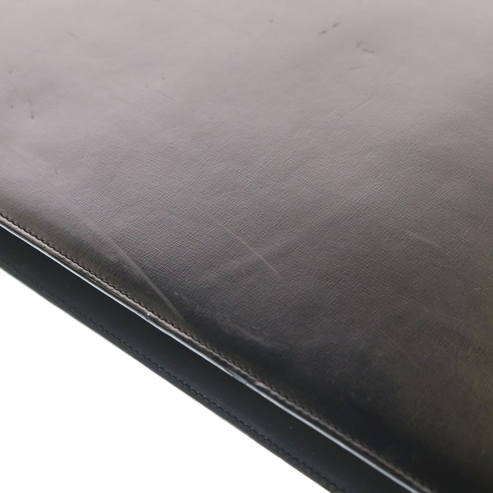 LOEWE(ロエベ) アナグラム レザー ビジネスバッグ ブリーフケース ブラック