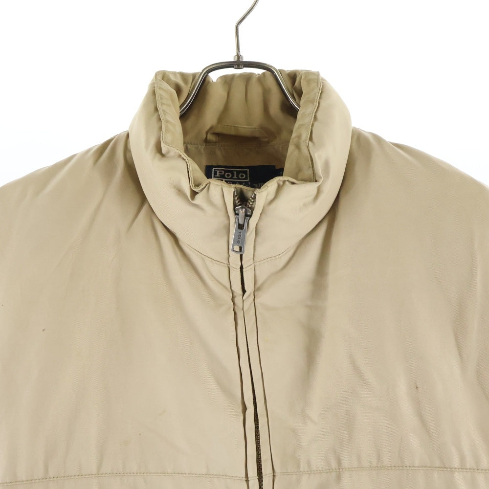 POLO RALPH LAUREN(ポロラルフローレン) フロントジップアップジャケット ドローコード付きジャケット ベージュ