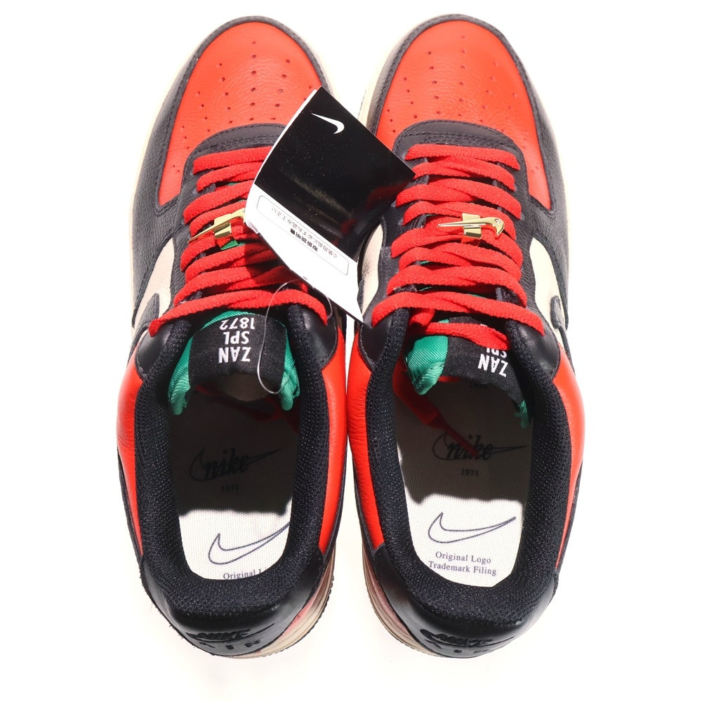 NIKE(ナイキ) BY YOU AIR FORCE1 DJ7015-991 エアフォースワン ローカットスニーカー レッド/ブラック US11/29.0cm