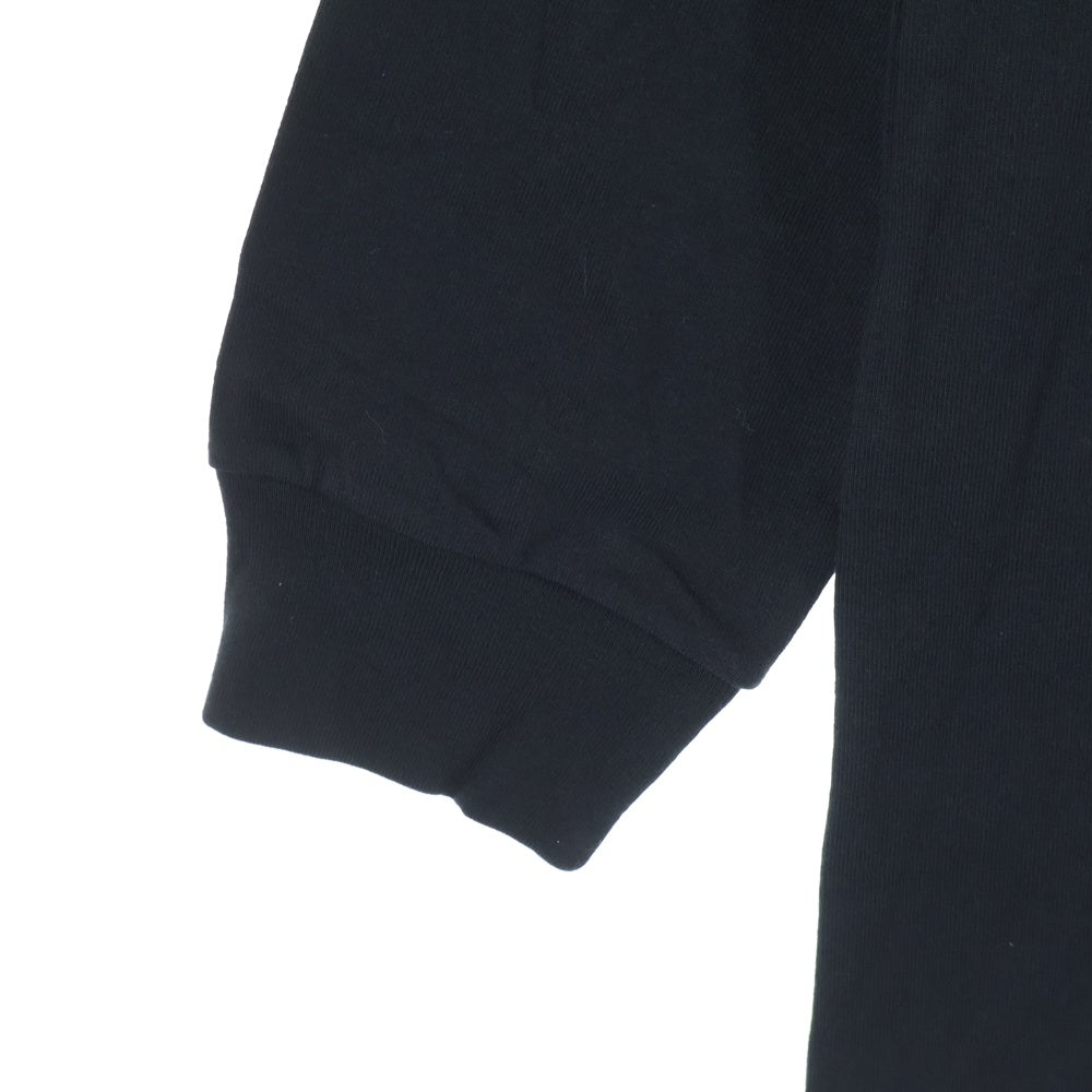 Reebok(リーボック) ×Black Eye Patch ×ブラックアイパッチ フロントプリント HI0474 長袖Tシャツ ブラック
