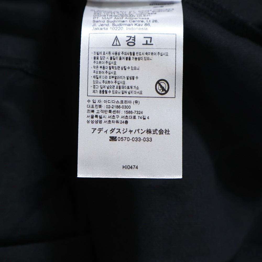 Reebok(リーボック) ×Black Eye Patch ×ブラックアイパッチ フロントプリント HI0474 長袖Tシャツ ブラック
