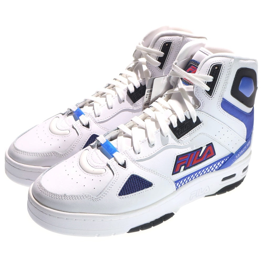 FILA(フィラ) TERATACH 600 HI F0554-0125 ハイカットスニーカー ホワイト/ブルー US11/29.0cm