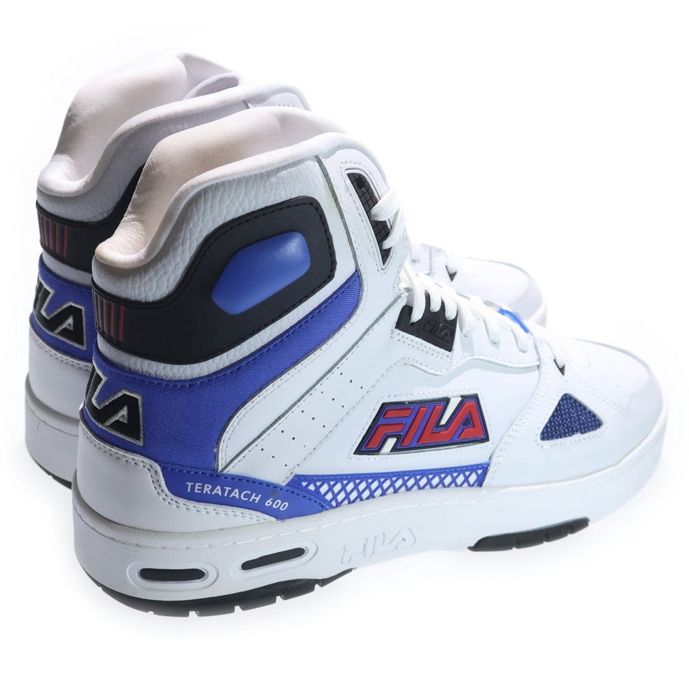 FILA(フィラ) TERATACH 600 HI F0554-0125 ハイカットスニーカー ホワイト/ブルー US11/29.0cm