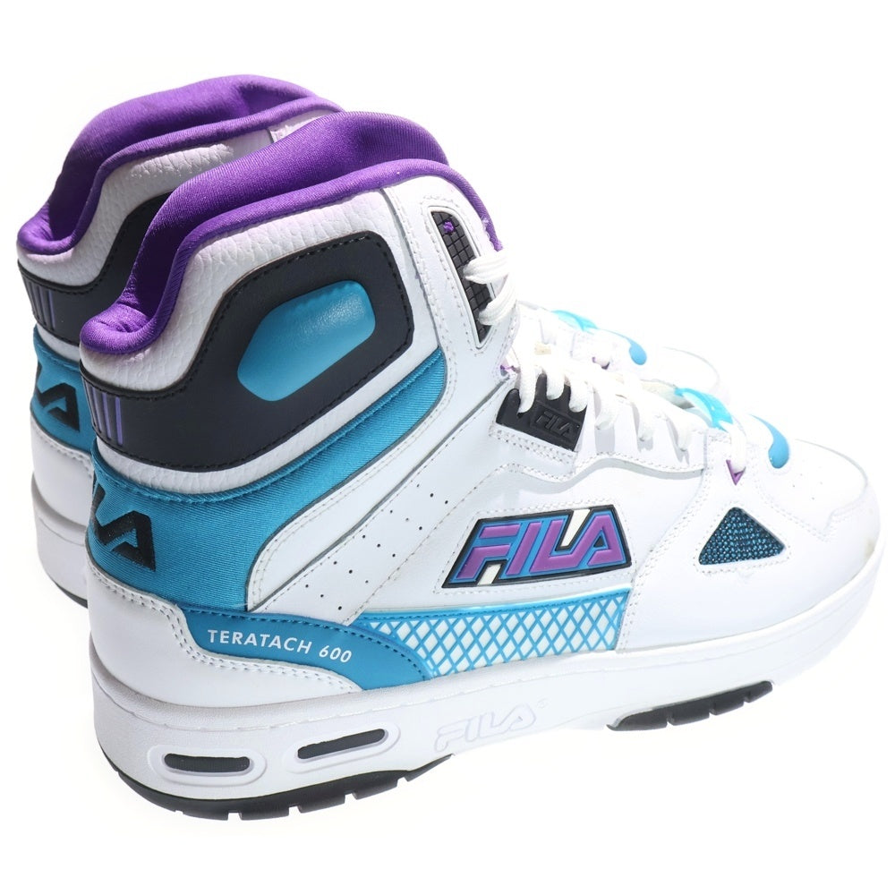 FILA(フィラ) TERATACH 600 HI F0554-0148 ハイカットスニーカー ホワイト/ブルー US11/29.0cm
