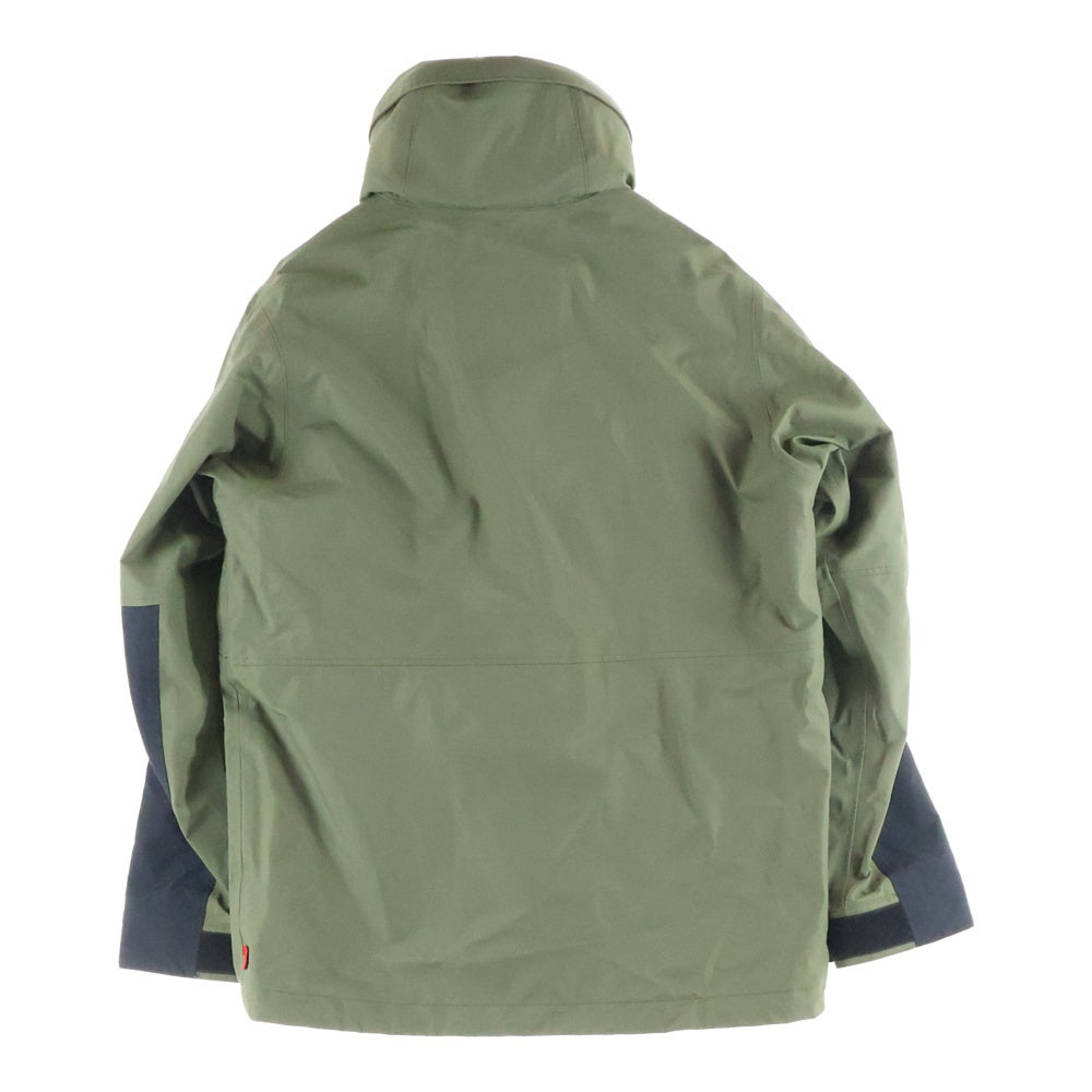 WTAPS(ダブルタップス) 17SS ×HELLY HANSEN SHERPA ヘリーハンセン ナイロンジャケット カーキ/ブラック
