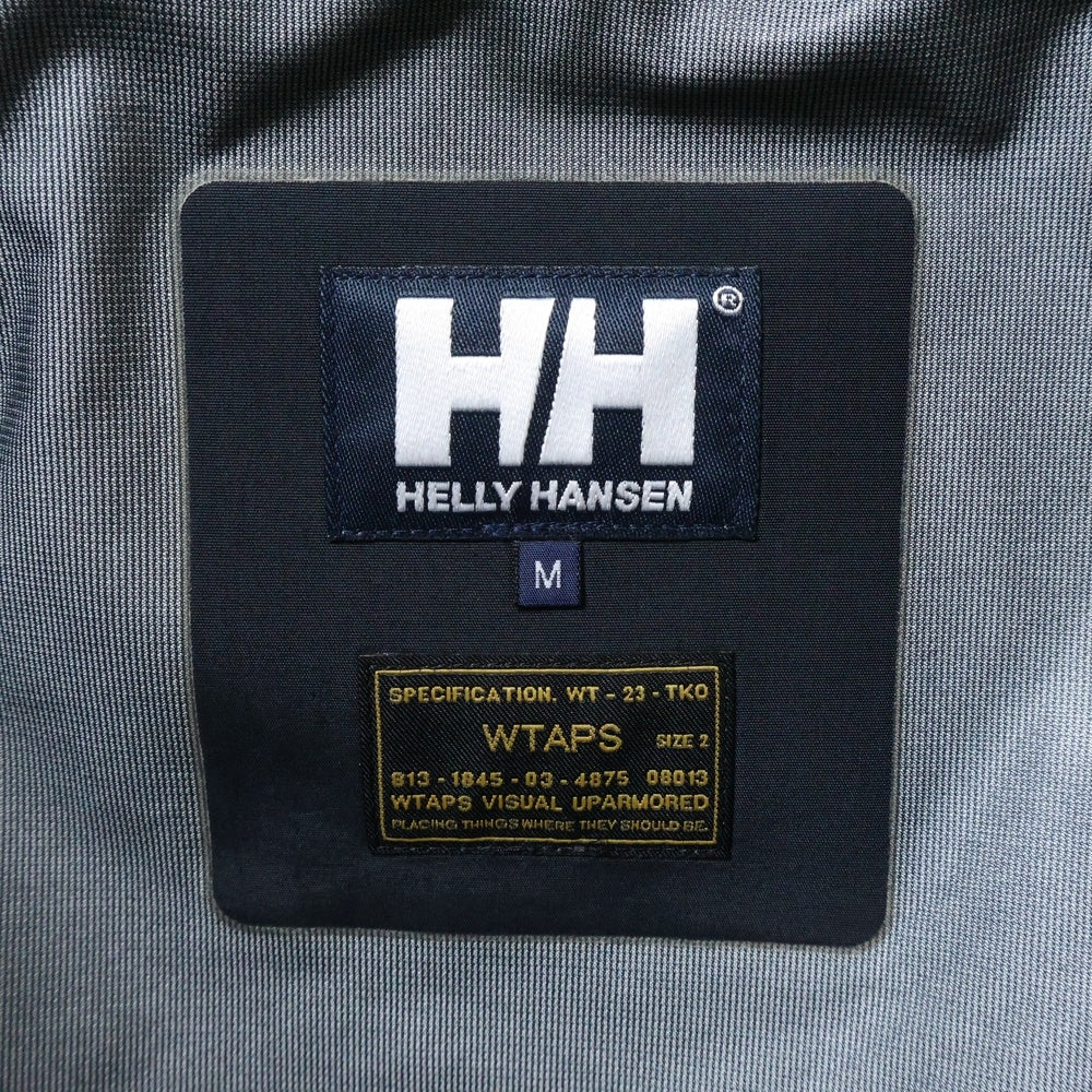 WTAPS(ダブルタップス) 17SS ×HELLY HANSEN SHERPA ヘリーハンセン ナイロンジャケット カーキ/ブラック