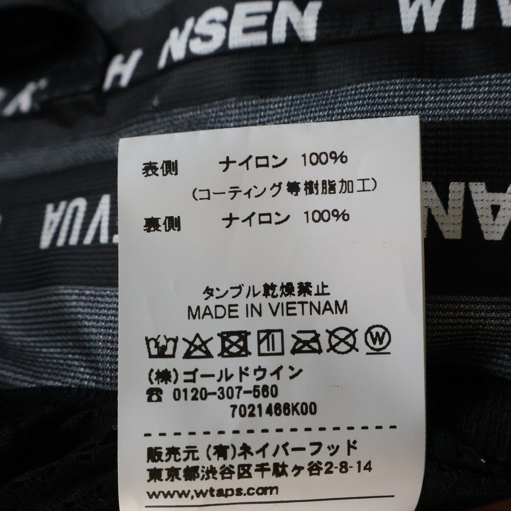 WTAPS(ダブルタップス) 17SS ×HELLY HANSEN SHERPA ヘリーハンセン ナイロンジャケット カーキ/ブラック