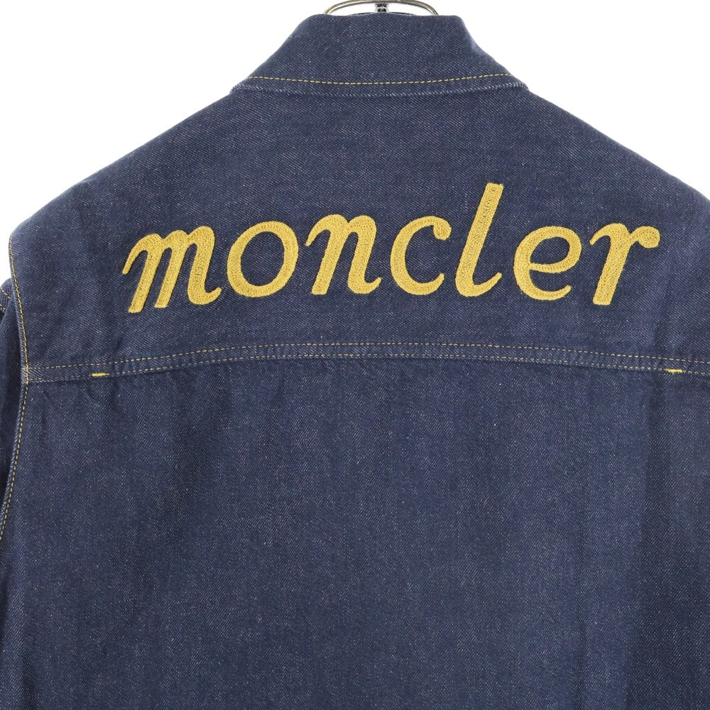 MONCLER GENIUS(モンクレール ジーニアス) 25SS ×Mercedes-Benz K14011A00010 M5923 ×メルセデスベンツ フロントジップアップジャケット デニムジャケット インディゴ