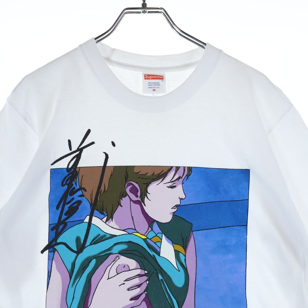 SUPREME(シュプリーム) ×Toshio Maeda 15AW Overfiend Touch Tee ×前田俊夫 グラフィックプリント 半袖Tシャツ ホワイト