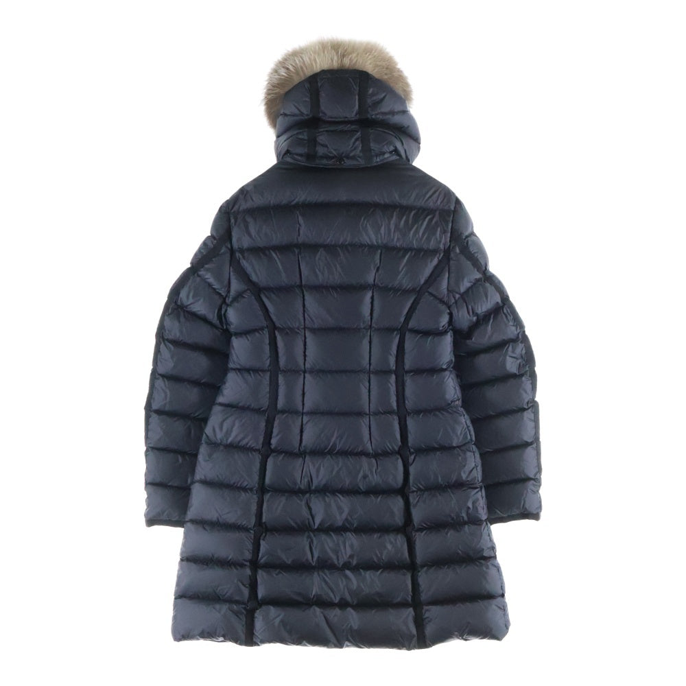 MONCLER(モンクレール) 22AW HERMIFUR GIUBBOTTO F20931C51601 53048 エルミファー ロングコート フード付きダウンジャケット レディース ブラック
