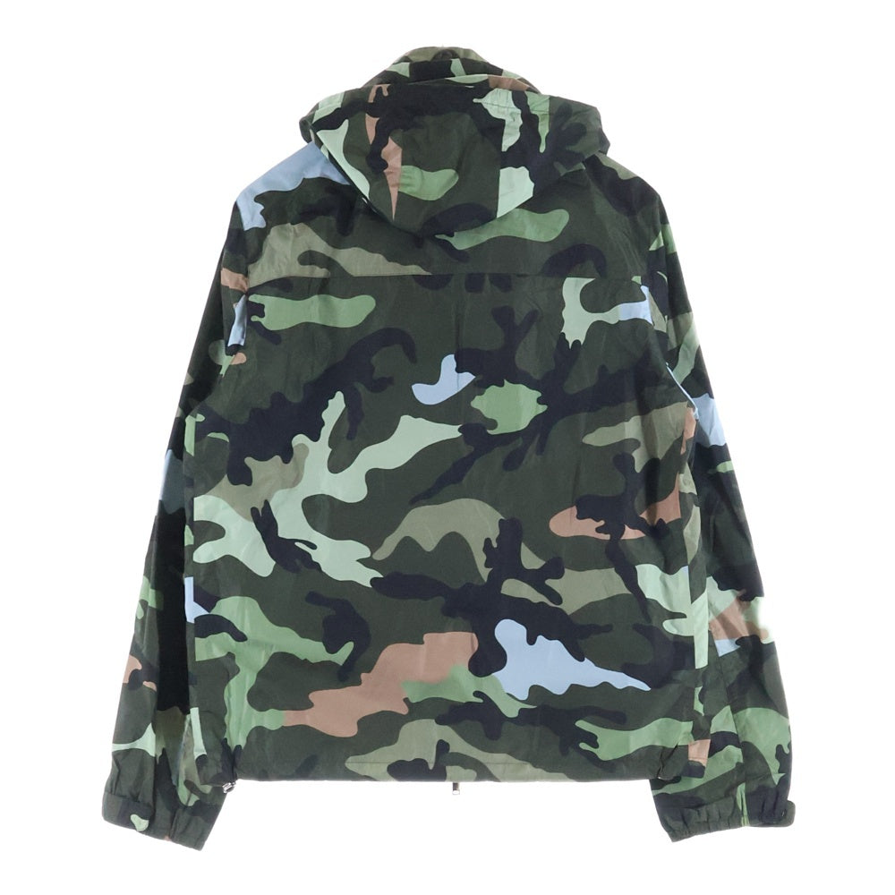 VALENTINO(ヴァレンティノ) カモ柄 フード付きナイロンジャケット マルチ KV0CIB51290