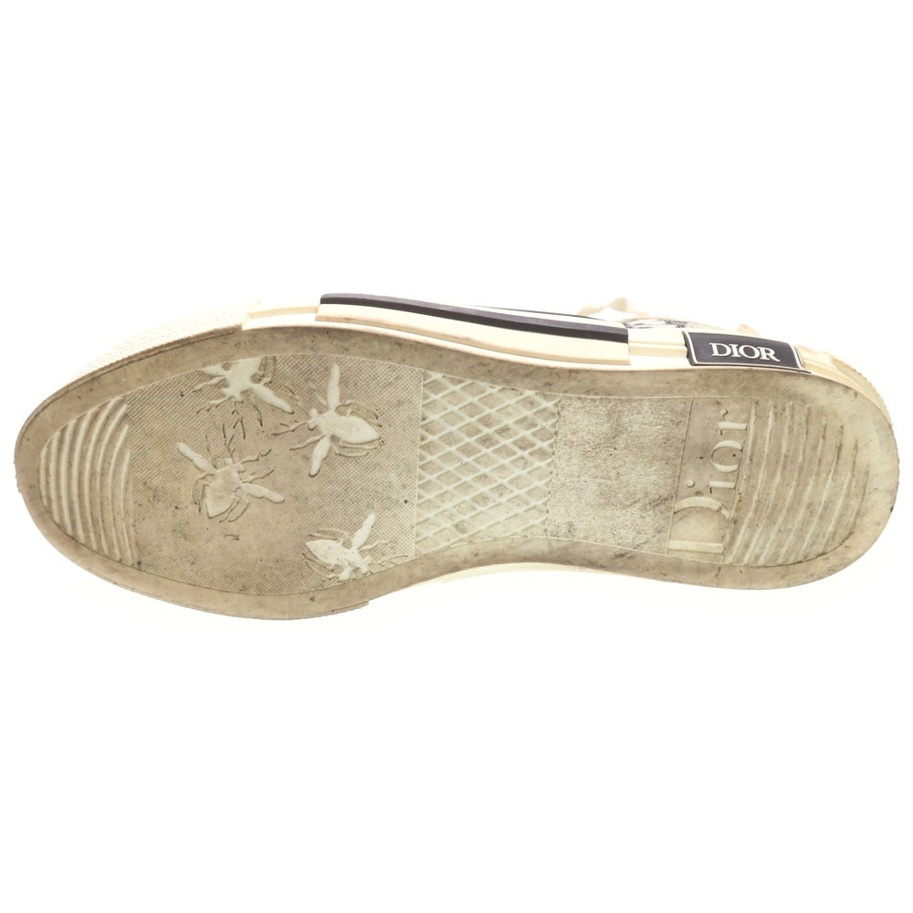 DIOR(ディオール) オブリーク クリア レースアップ ハイトップ ハイカットシューズ スニーカー ホワイト B23