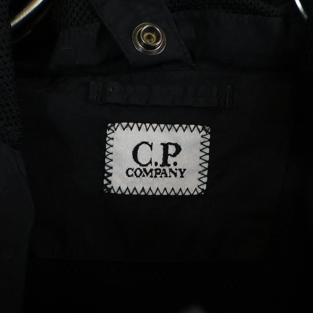 C.P. Company(シーピーカンパニー) Flatt Nylon Goggle Jacket ナイロンゴーグルジャケット 18CMOW050A-005991G ブラック