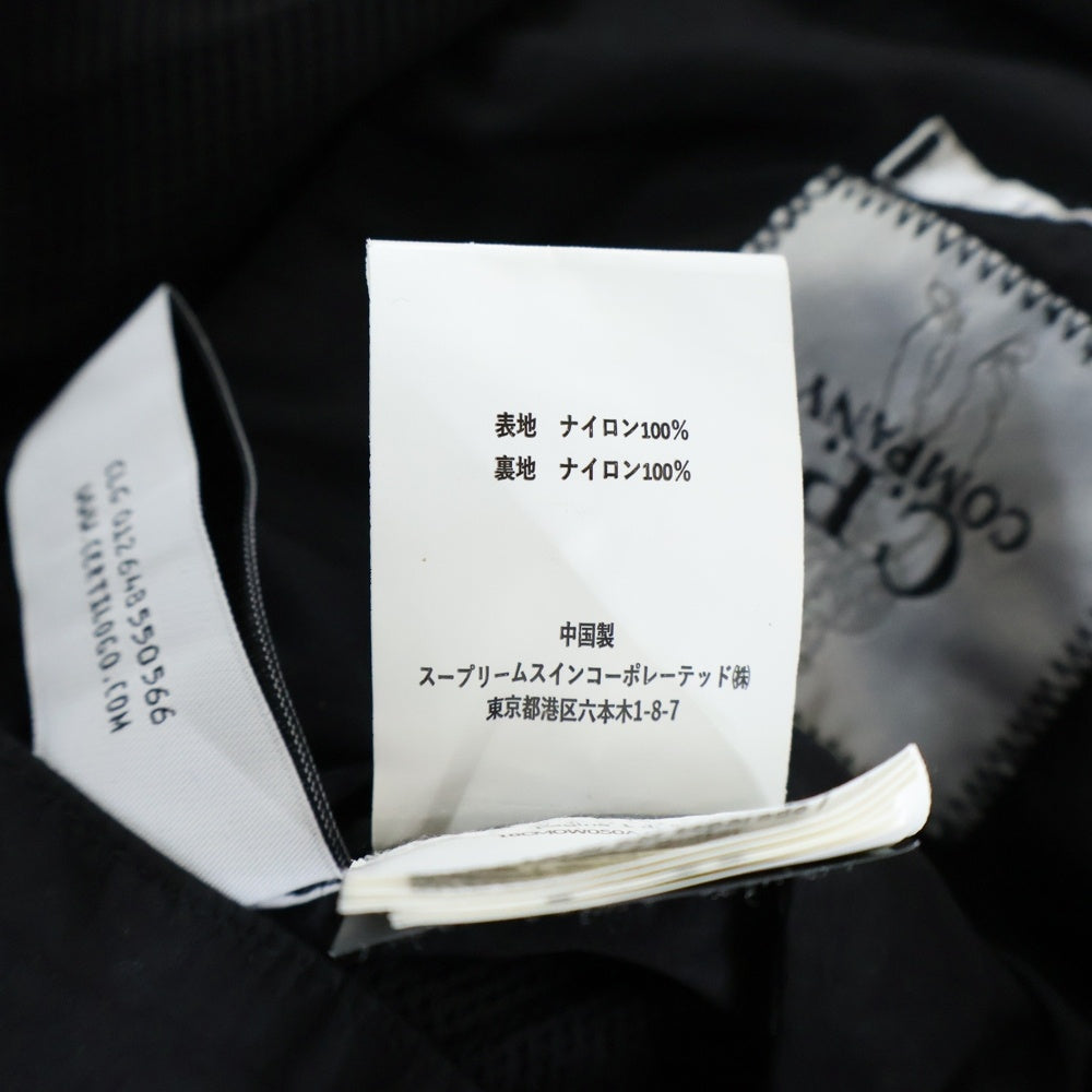 C.P. Company(シーピーカンパニー) Flatt Nylon Goggle Jacket ナイロンゴーグルジャケット 18CMOW050A-005991G ブラック