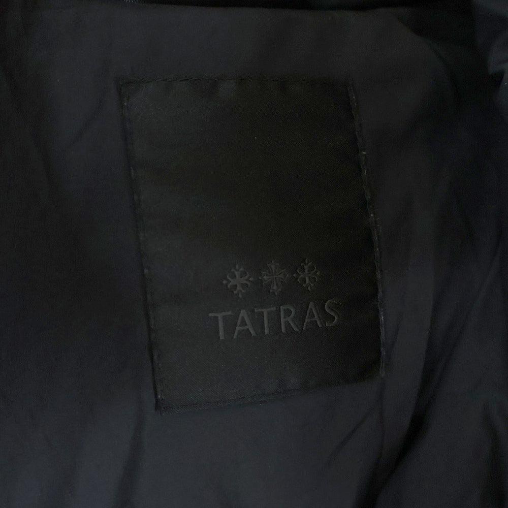 TATRAS(タトラス) BORBORE ボルボレ アームパッチ ダウンジャケット MTAT22A4568-D ブラック