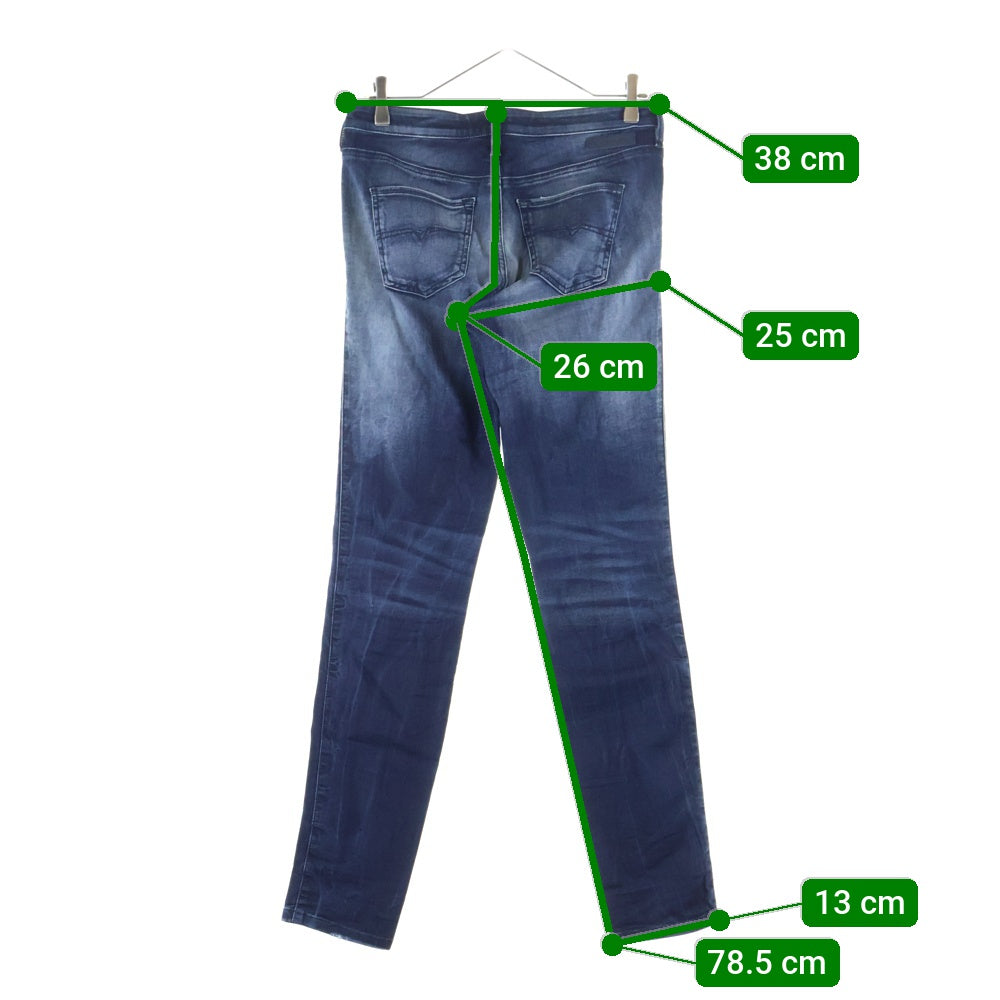 DIESEL(ディーゼル) JOGG JEANS ジョグジーンズ デニム ダメージ加工 インディゴ DORIS-NE レディース
